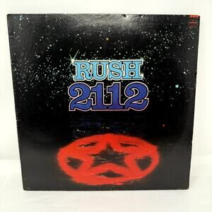Rush 2112 Vinyl LP 1976 Mercury SRM-1-1079 Gatefold Prog Rock